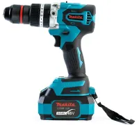 Аккумуляторный набор Makita 2в1 Шуруповерт дрель DTW485 Болгарка DGA506ZPRO 48V 6Ah, Комплект электроинструментов Макита 2 аккумулятора в кейсе