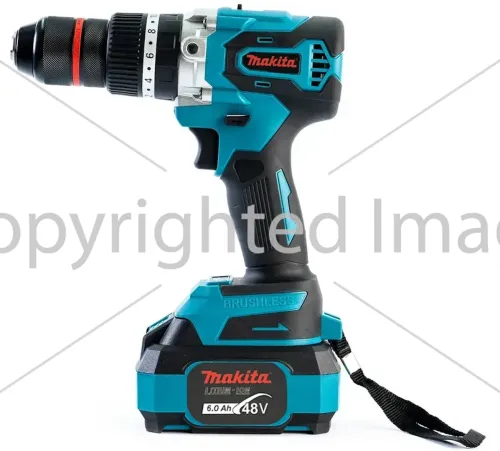 Аккумуляторный набор Makita 2в1 Шуруповерт дрель DTW485 Болгарка DGA506ZPRO 48V 6Ah, Комплект электроинструментов Макита 2 аккумулятора в кейсе