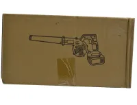Аккумуляторная воздуходувка Blower MDHL CFJ001 48V 4Ah для уборки листьев, Беспроводной садовый пылесос дуйка 600W с мешком для пыли Черный