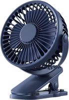 Настольный вентилятор на прищепке Small Fan WX-6507 портативный мини-вентилятор, охладитель воздуха на аккумуляторе с зажимом 3 режима работы USB