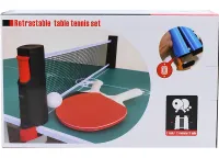 Набор настольного тенниса Ping Pong Set XJ5902 комплект ракеток с выдвижной сеткой до 170 см 6 мячей в чехле для игры в пинг-понг, настольный теннис