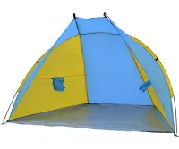 Пляжная двухместная палатка-тент Ракушка Send Tent WM-0T103 Синяя 210×120×105 см автоматическая туристическая тент палатка с каркасом для кемпинга