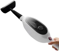 Ручная паровая швабра Steam Mop PR-355 12в1 300 мл пароочиститель высокого давления с баком для воды и насадками для уборки и мытья пола от сети